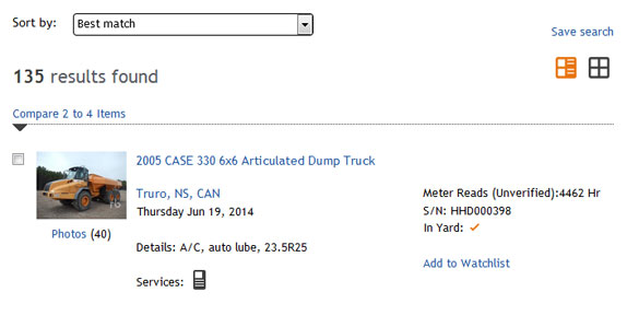 Save your searches and we will notify you when items matching your search come into inventory